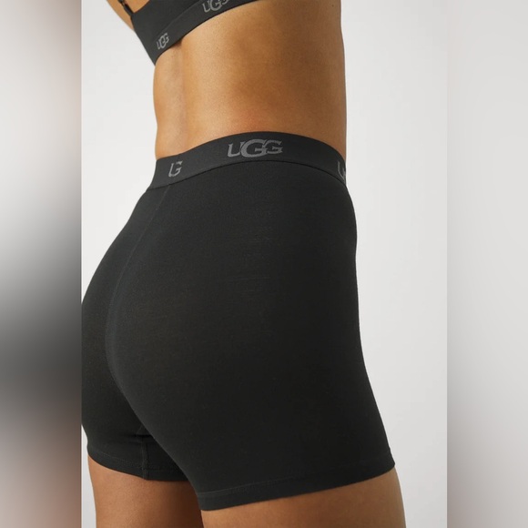 UGG Alexiah Boyshort Undie NWT Size S - Black - Picture 3 of 8